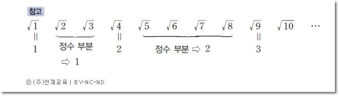 무리수의 정수 부분과 소수 부분 구하는 법 : 네이버 블로그