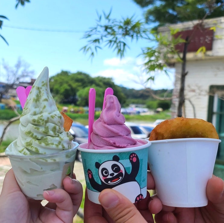  담양 맛집_ 김순옥찹쌀도너츠와 댓잎아이스크림 (메뉴 많음)