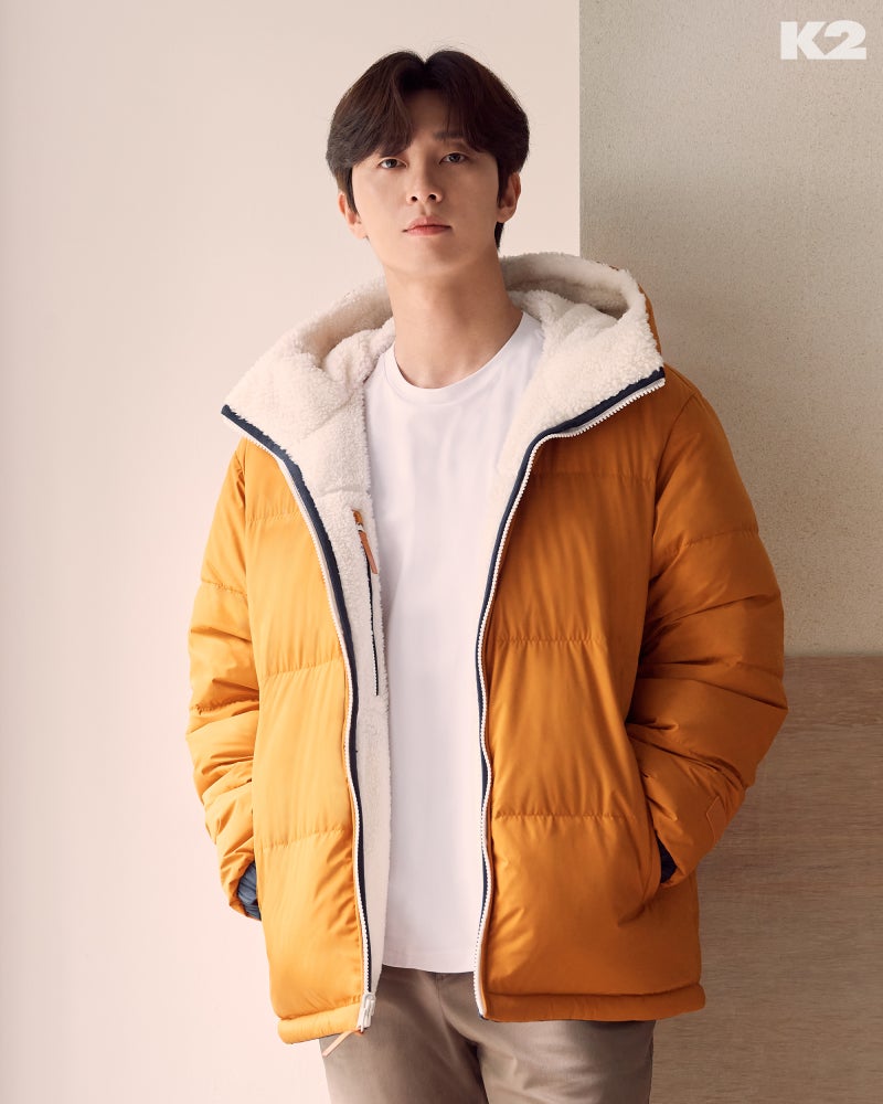 K2 패딩 비숑 후리스 남성 후리스 자켓 가을코디 2