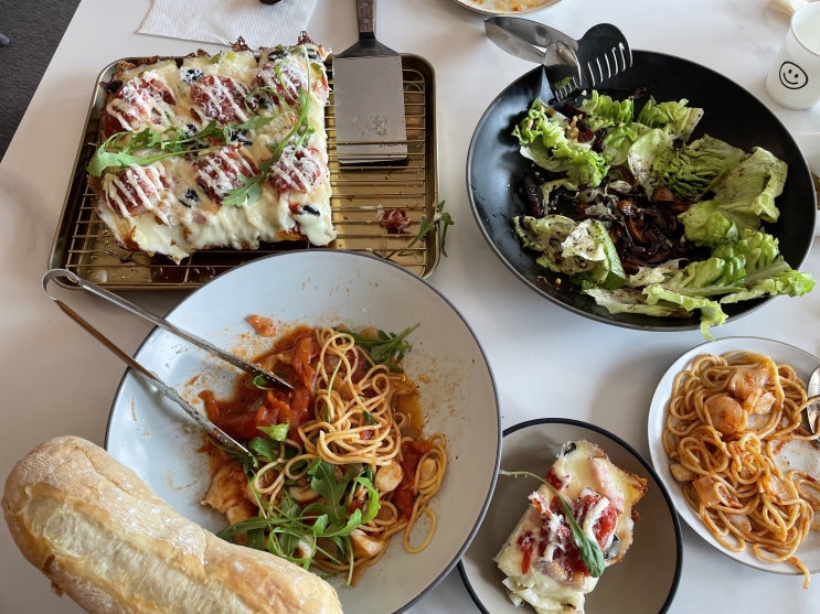  인천송도 바다뷰 파스타 피자 맛집 우만당 분위기좋은 비스트로 레스토랑