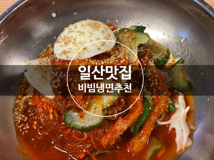 일산 오실장강남면옥 함흥냉면 맛집 추천 일산 오실장강남면옥 함흥냉면 맛집 추천