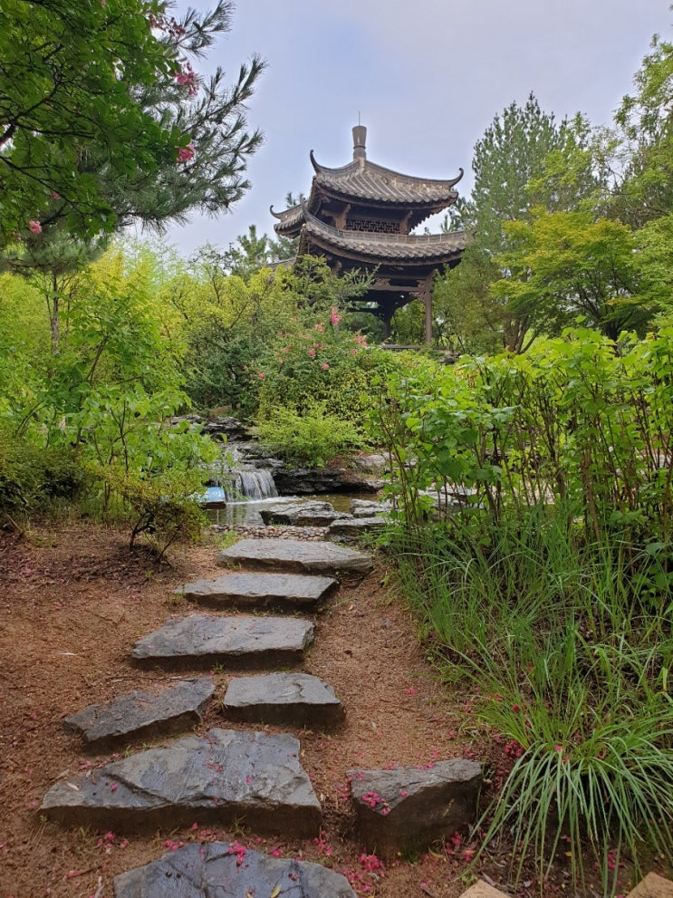 월화원, 중국 전통 정원, 국내로 떠나는 해외여행