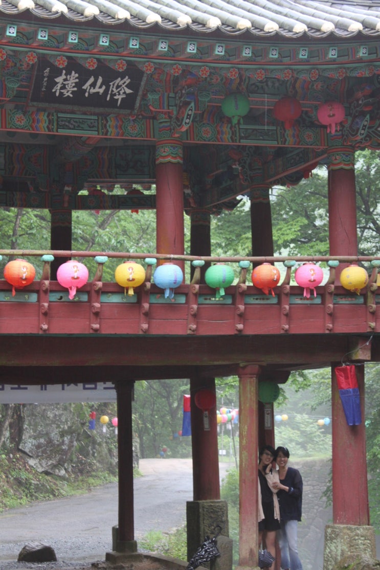  전라남도 순천시 승주읍 선암사 오르는길