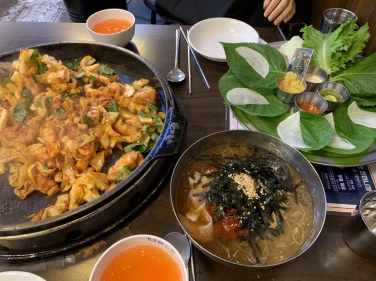  나만 몰랐던 대전상대동맛집 5.5닭갈비 유성상대동점