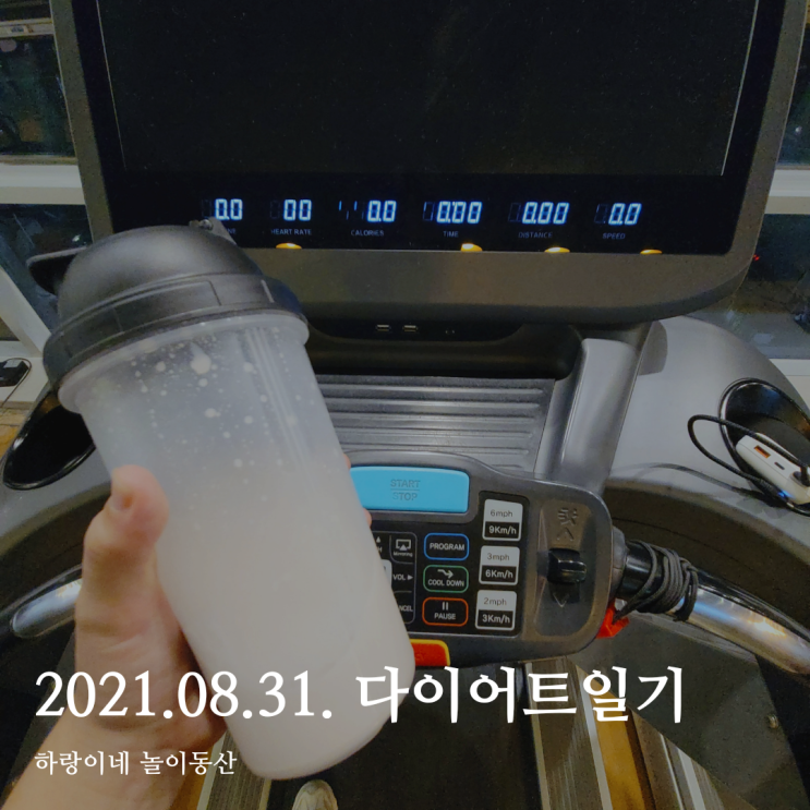  2021년 8월 31일 (화) : 유일한 자유시간, 봉선동 헬스장 위휘트니스에서 운동하기