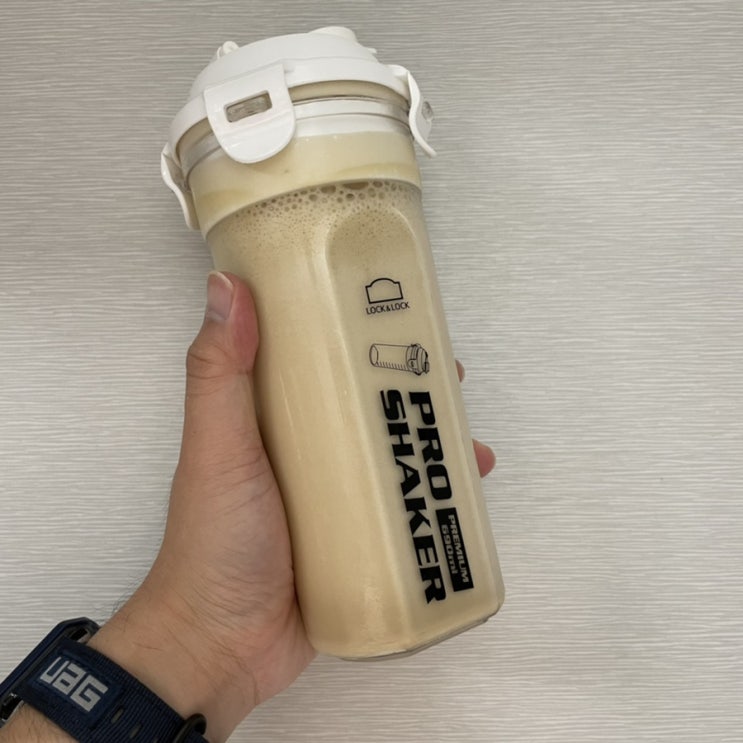  마이프로틴 임팩트웨이 아이스라떼맛 후기