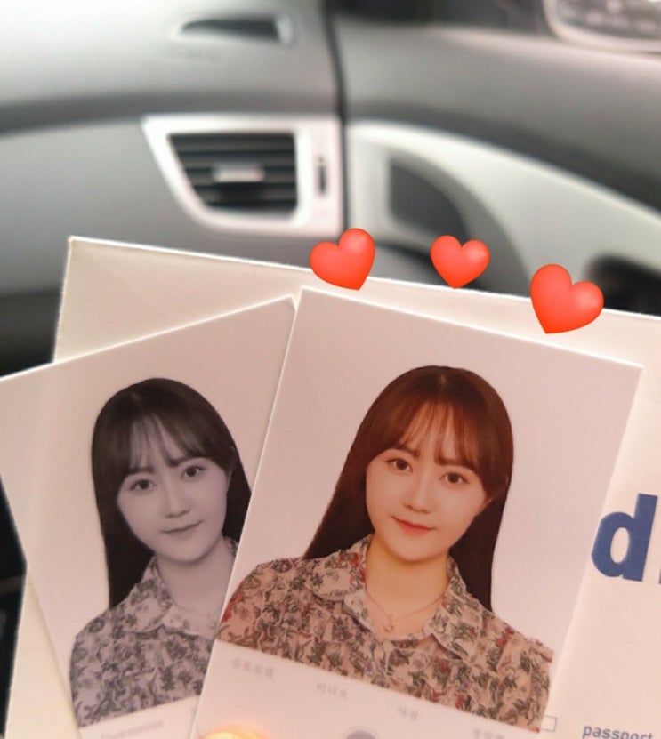  청주 동남지구 《키키사진관》 면허증 사진 찍고왔어용!c