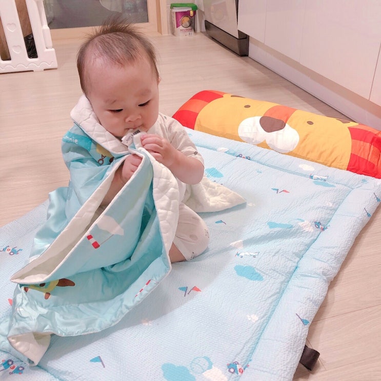  어린이집낮잠이불 - 밀로앤개비 낮잠이불 사계절 사용가능해요!