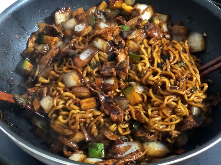  짜파게티를 더 맛있게 이연복 짜장라면 만들기