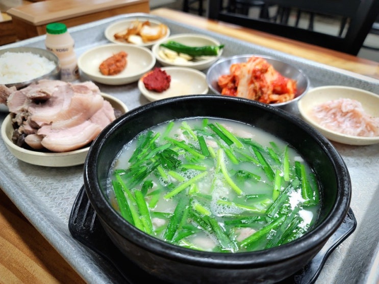  구미 공단동 맛집,실비식당(돼지국밥, 수육, 순대, 해장, 해장국)