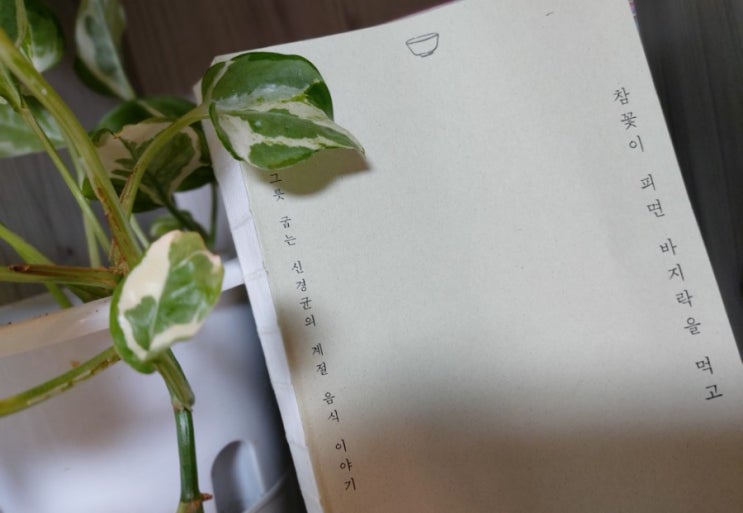 참꽃이 피면 바지락을 먹고 / 그릇 굽는 신경균의 계절 음식 이야기 참꽃이 피면 바지락을 먹고 / 그릇 굽는 신경균의 계절 음식 이야기
