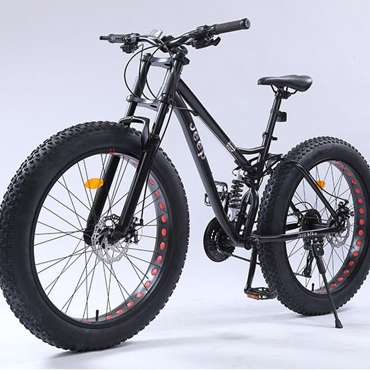 인기있는 Jeep 지프 광폭 산악자전거 MTB 21단 자전거, 66.04cm, 검정색 ···
