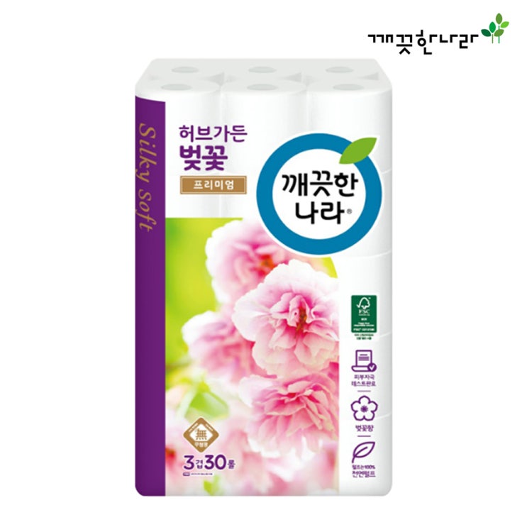 핵가성비 좋은 21Y깨끗한나라 3겹 허브가든 벚꽃프리미엄 28m 30롤, 1개 좋아요 핵가성비 좋은 21Y깨끗한나라 3겹 허브가든 벚꽃프리미엄 28m 30롤, 1개 좋아요
