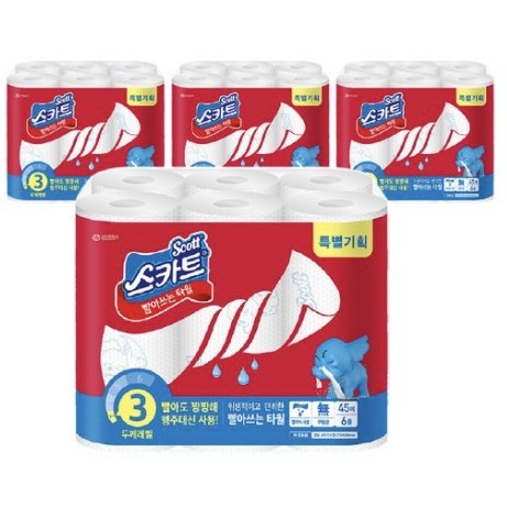 인기있는 스카트 빨아쓰는 키친타올 45매, 15팩, 6롤 ··· 인기있는 스카트 빨아쓰는 키친타올 45매, 15팩, 6롤 ···
