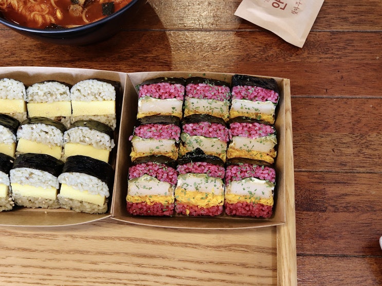  제주 함덕 해녀김밥, 평범한데 중독성 있음