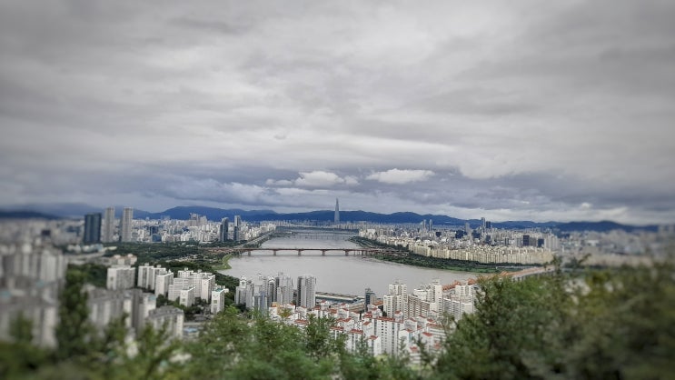  한강 조망 명소, 서울 가볼만한 매봉산 팔각정 (금호역에서 가는 길 소개 포함)