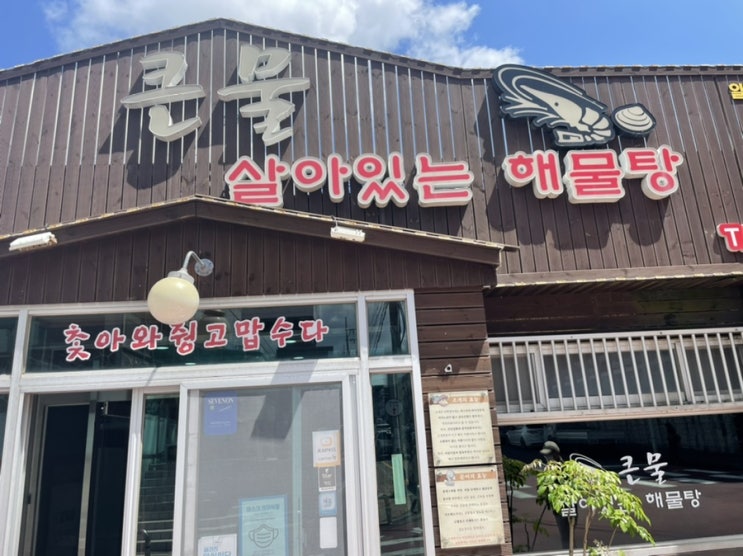  [제주도 여행] 1. 현지인 전복돌솥밥, 해물탕 맛집 큰물 살아있는 해물탕