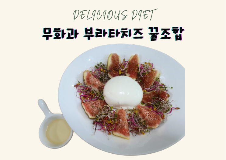  무화과 효능, 코스트코 브라타치즈와 꿀조합으로 먹는법