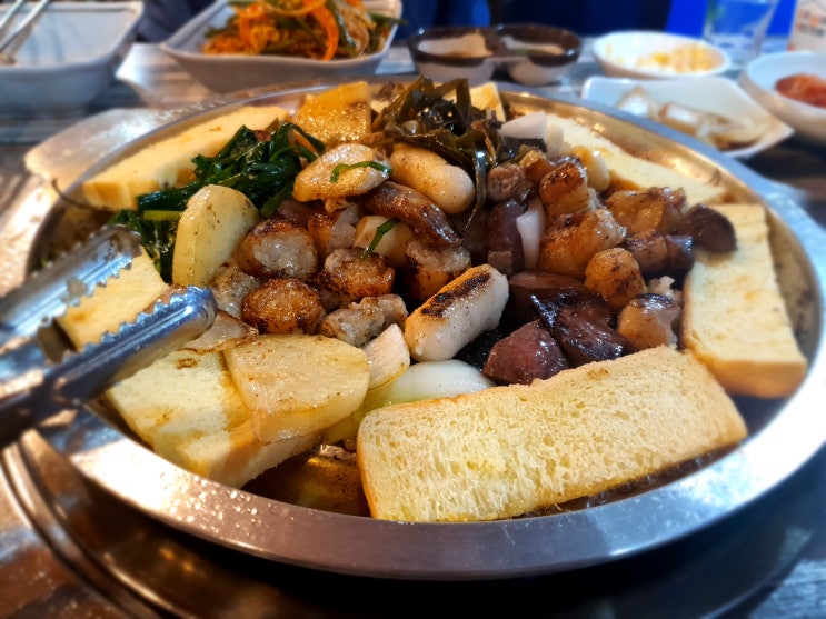  큰조카와 술한잔 하기-비도 오고 그래서!