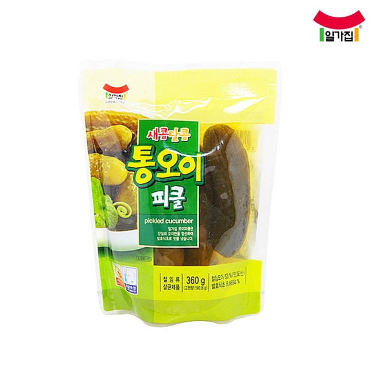 당신만 모르는 (일미) 일가집 통오이피클 360g 9개 ··· 당신만 모르는 (일미) 일가집 통오이피클 360g 9개 ···