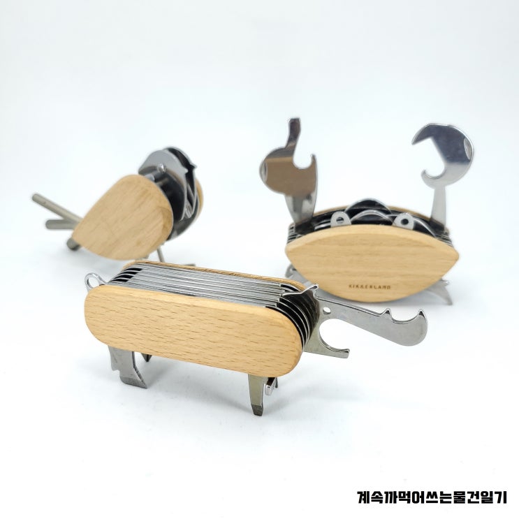  Kikkerland Multitool / 키커랜드 꽃게, 동물, 새 멀티툴