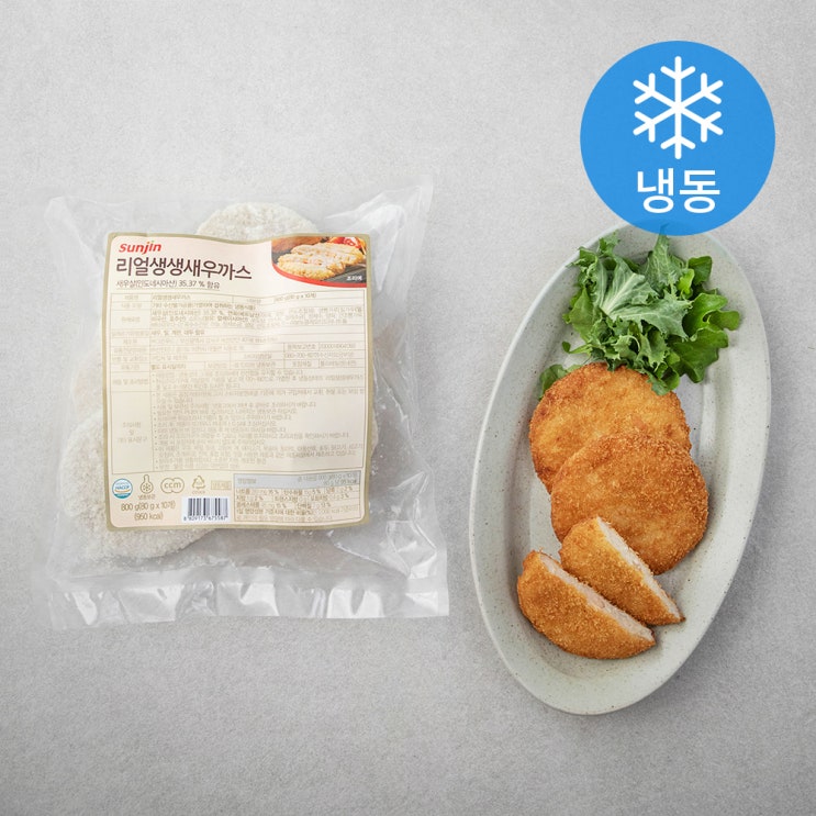 많이 팔린 선진팜 리얼 생생 새우 까스 (냉동), 800g, 1개 추천해요 많이 팔린 선진팜 리얼 생생 새우 까스 (냉동), 800g, 1개 추천해요