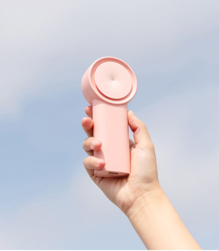 인기있는 미니 날개없는 손선풍기 수직바람 휴대 목걸이형, 핑크색 ··· 인기있는 미니 날개없는 손선풍기 수직바람 휴대 목걸이형, 핑크색 ···