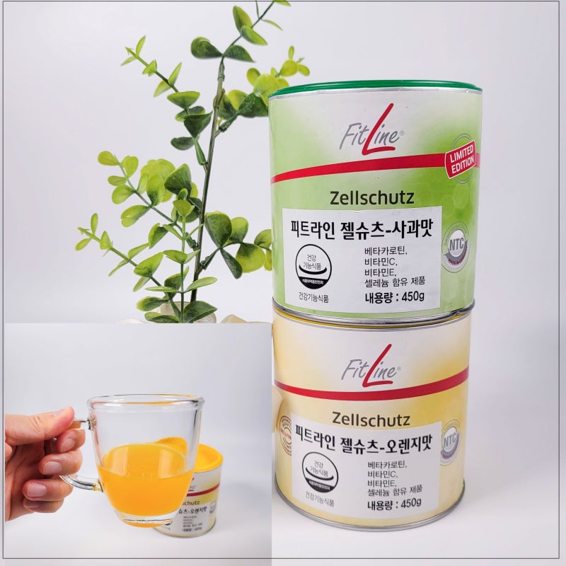 항산화 피엠쥬스, 피트라인 젤슈츠 맛있다!