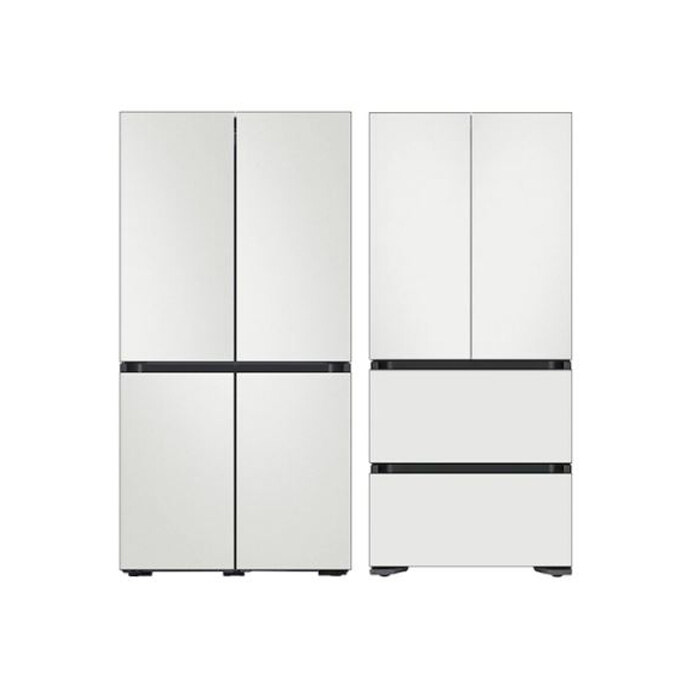 최근 많이 팔린 삼성 비스포크 냉장고+김치냉장고 RF85T91S1AP+RQ48T94Y1AP(전체코타화이트), RF85T91S1K4WW 추천합니다