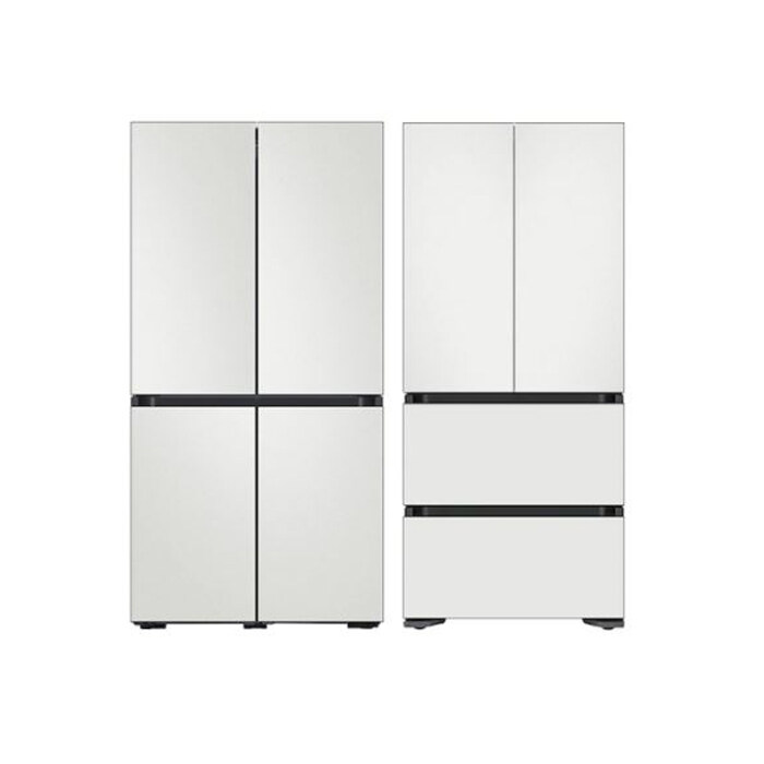  최근 많이 팔린 삼성 비스포크 냉장고+김치냉장고 RF85T91S1AP+RQ48T94Y1AP(전체코타화이트), RF85T91S1K4WW 추천합니다