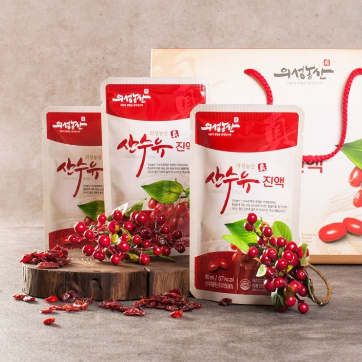 핵가성비 좋은 의성 토종 산수유 진액 (80mlx30팩) ··· 핵가성비 좋은 의성 토종 산수유 진액 (80mlx30팩) ···