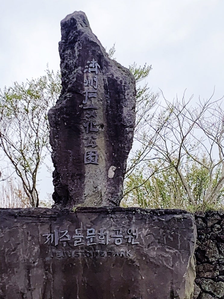  제주도의 화산 형성과정과 오름을 더 잘 이해할수 있게 해주는 조천읍 가볼만한 곳— 제주 돌문화 공원