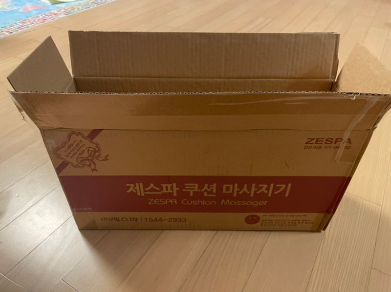 목과 어깨결림에 도움되는 제스파 쿠션플러스 안마기(ZP187) Zespa 마사지기