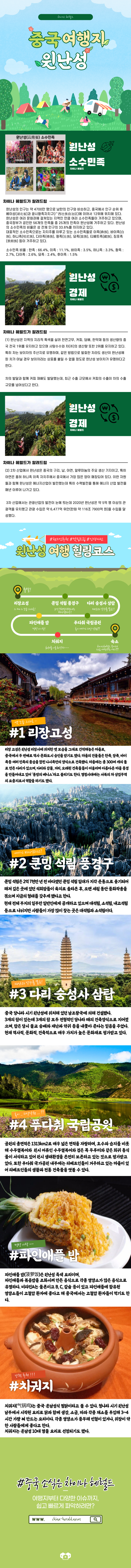 [중국여행지] 윈난성 소개