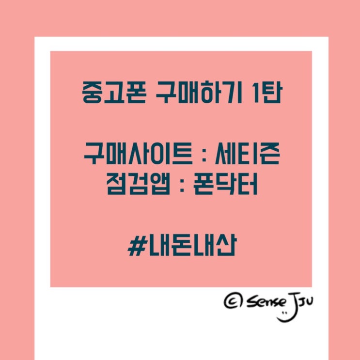 중고폰 구매하기 - 1탄 : 구매 및 점검하는 방법(feat.세티즌, 폰닥터)