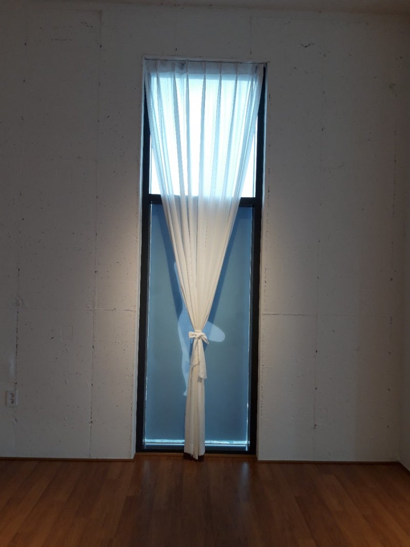양산백경커튼 침실 커튼 시공 사진
