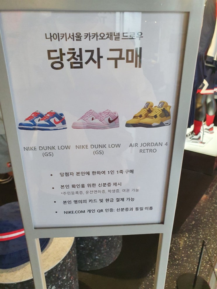  왕초보 신테크 도전 성공기 #2 (나이키드로우,슈테크,kream,드로우 일정 안내)