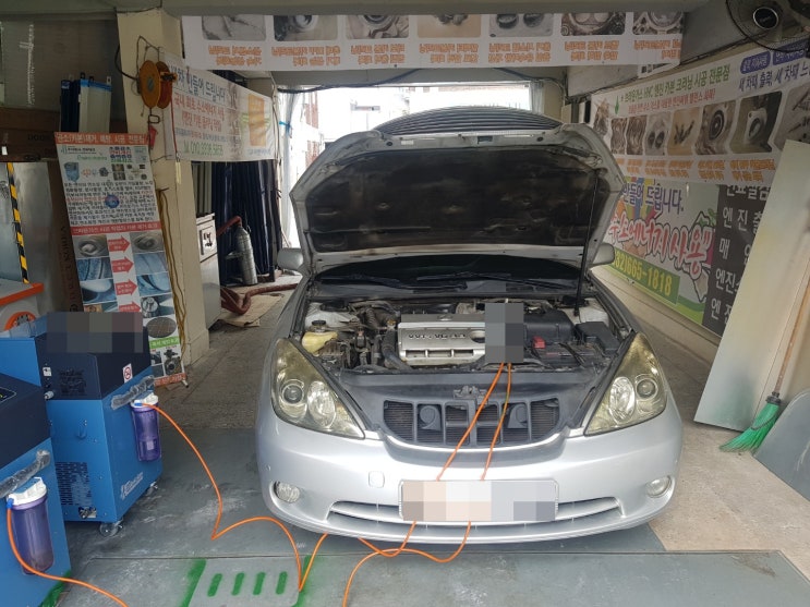  렉서스 es350/렉서스 rx450h/렉서스 ls500/렉서스 ls500h - 연소실크리닝으로 새차만들기