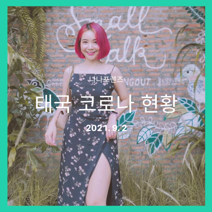  태국 코로나 확진자 현황 (2021. 9. 2.)