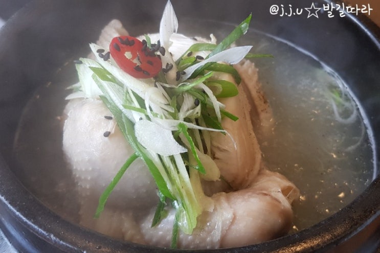  일산밤리단길) 복날 복달임 한풀이 '천수본가삼계탕' - 보양식️️