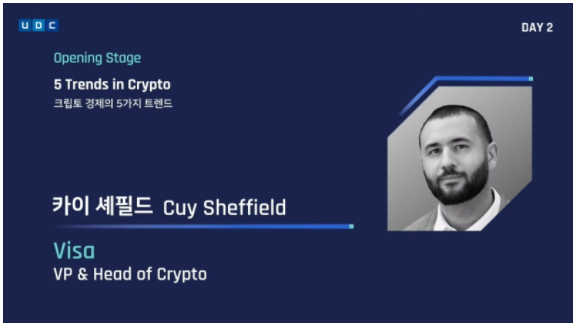  카이 셰필드 비자 부회장 "CBDC, 다음 세대를 위한 인프라"