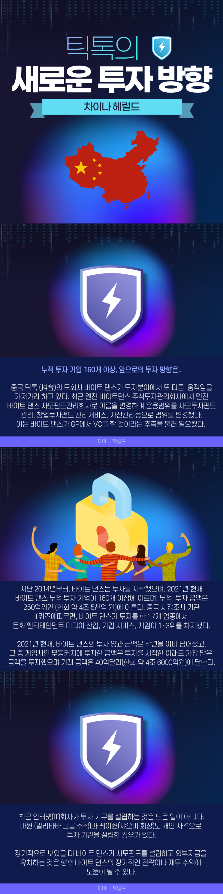 중국 틱톡의 새로운 투자 방향! 중국 틱톡의 새로운 투자 방향!