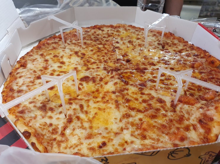 [피자 배달 맛집] 폭풍토핑 피자스톰