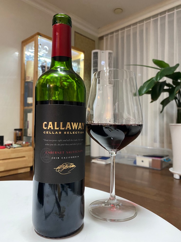 캘러웨이 와인_캘리포니아 와인_Callaway wine_Cabernet Sauvignon