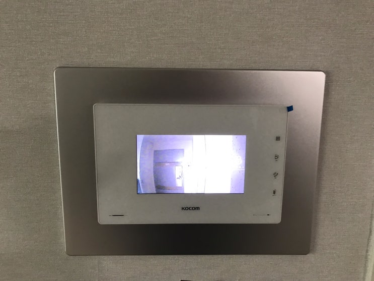  금촌 대방 노블랜드 코콤 인터폰 K6B VP-U701 설치 후기