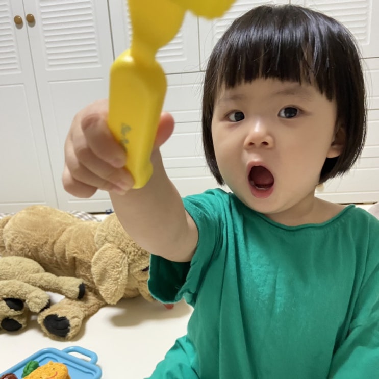  연년생키우기, 육아도우미 블루래빗 토이북있어서 다행이야