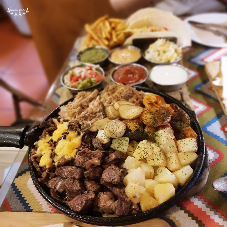  안산 고잔동 맛집, 멕시코 음식점 #열정타코에서 열정 화지타 세트