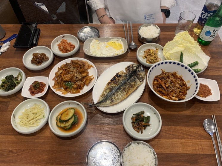  제주시맛집] 공항 근처, 집밥 먹고 싶을 때 은빛식당