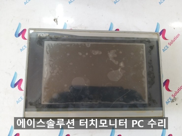  M2I TOUCH MONITOR PANEL 터치모니터 터치스크린 XTOP07TW-UD 터치 전원 화면 고장 수리