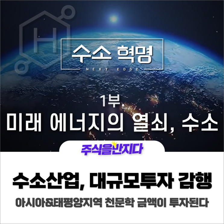  수소산업, 아시아 태평양지역 대규모 투자 감행